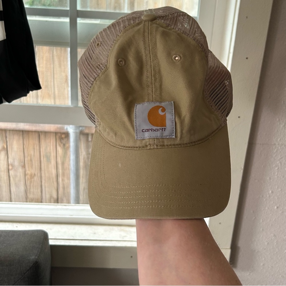 Vintage Carhartt cap in beige